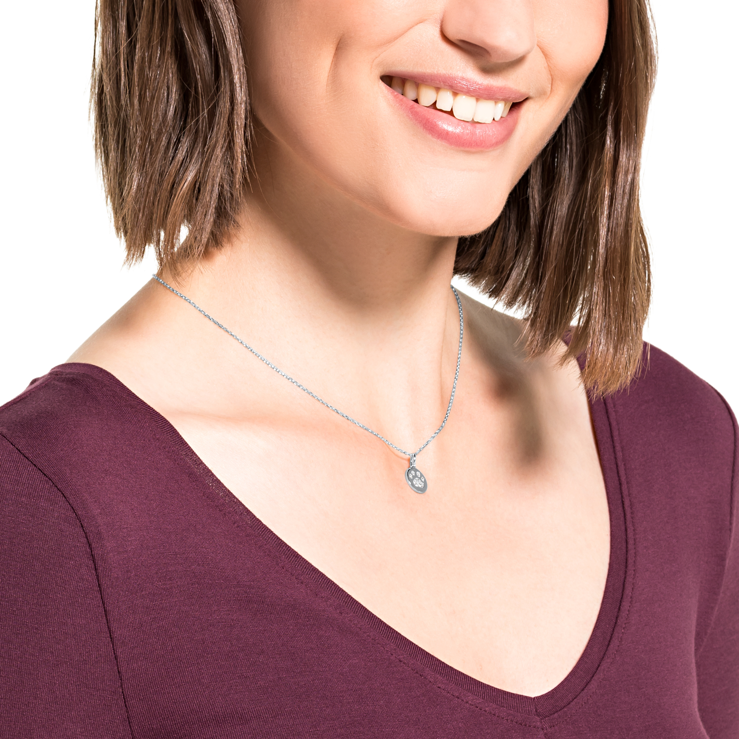 Amor Kette mit Anhänger Damen