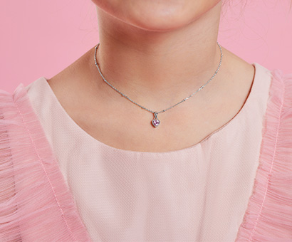Halskette mit Herz Motiv von Prinzessin Lillifee Halskette mit Herz Motiv von Prinzessin Lillifee