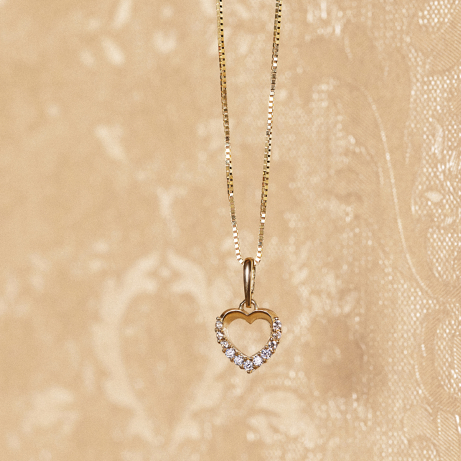 Amor Kette mit Anhänger Damen